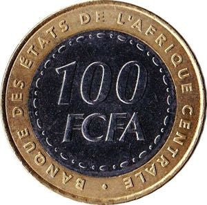 BEAC 100 Franków CFA 2006