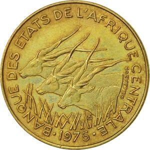 BEAC 5 Franków CFA 1992