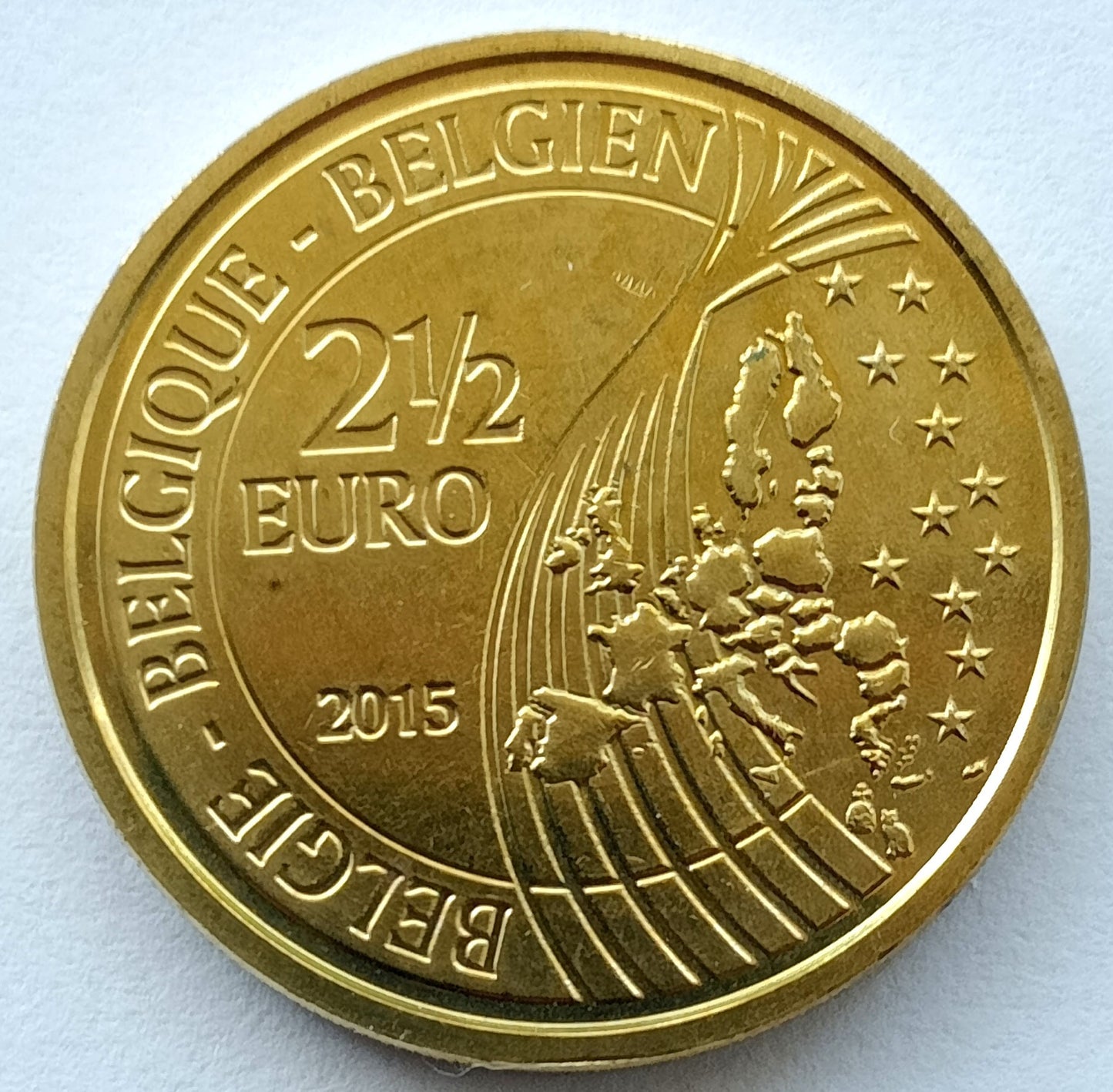 Belgia 2,5 euro 2015 200. rocznica bitwy pod Waterloo