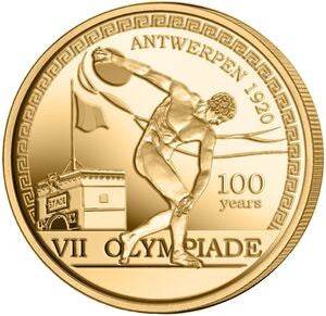 Belgia 2,5 euro 2020 100. rocznica — Letnie Igrzyska Olimpijskie w Antwerpii