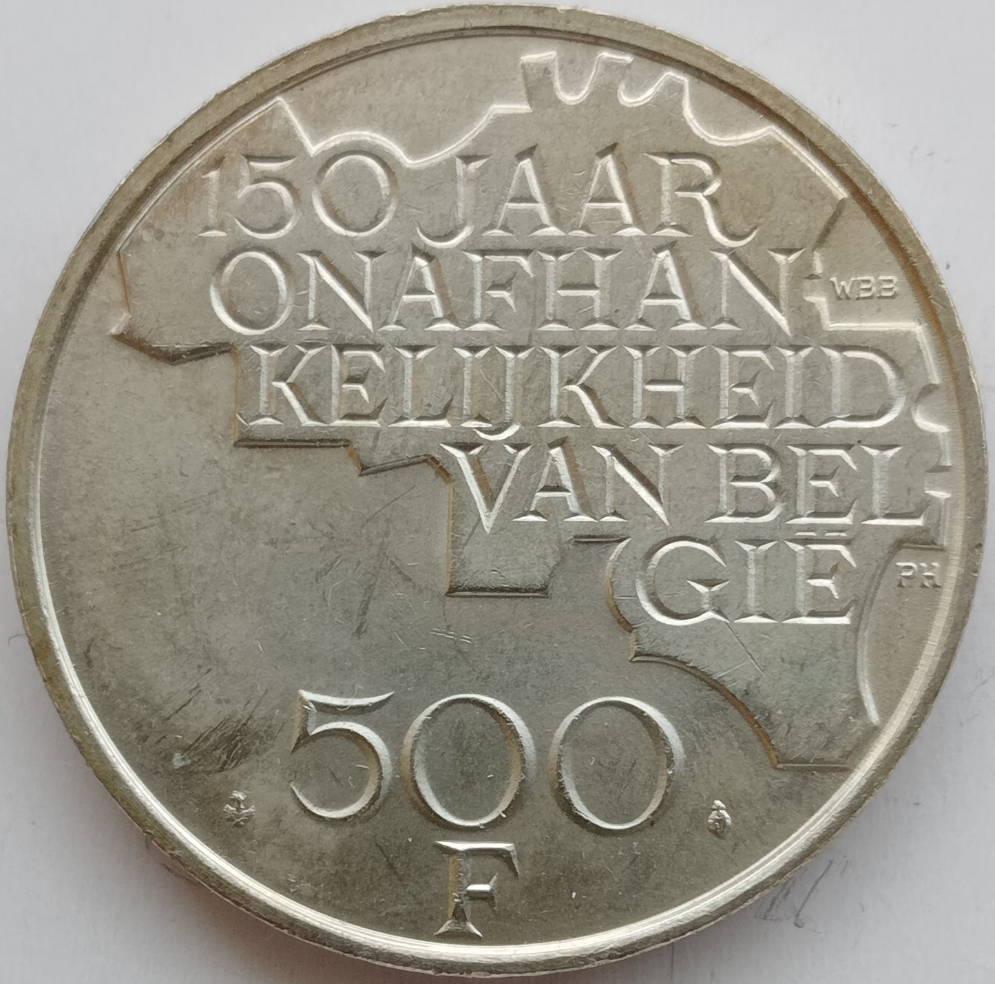 Belgia 500 Franków 1980