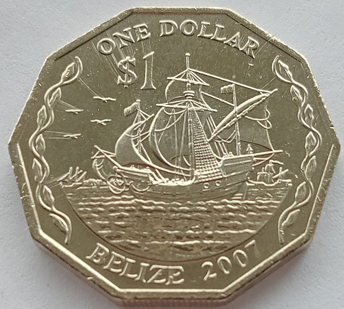 Belize 1 Dolar 2007