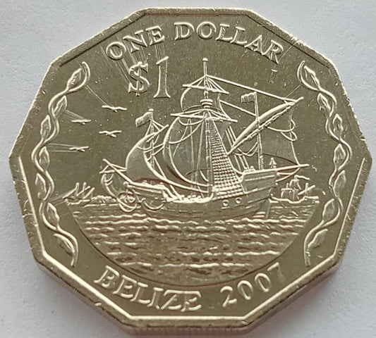 Belize 1 Dolar 2007
