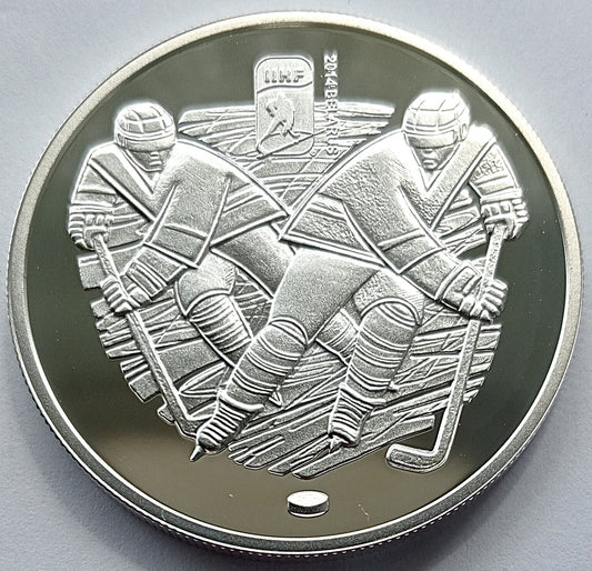 Białoruś 20 Rubli 2012 Mistrzostwa świata w hokeju na lodzie