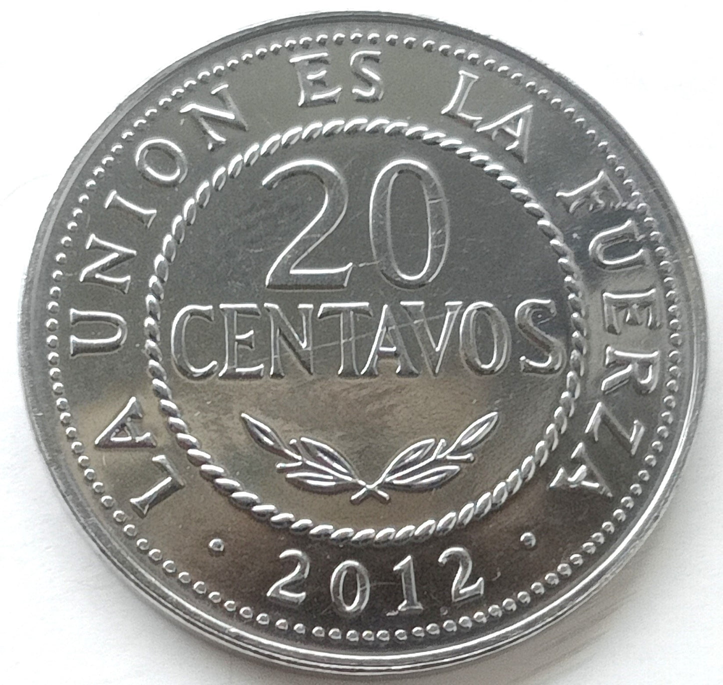 Boliwia 20 Centavo 2012