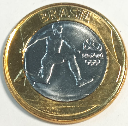 Brazylia 1 Real 2014 XXXI Letnie Igrzyska Olimpijskie 2016  - lekka atletyka