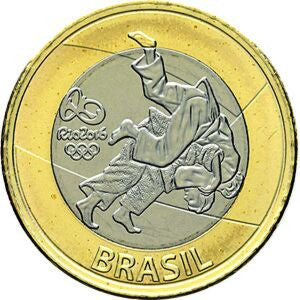 Brazylia 1 Real 2015 Igrzyska XXXI Olimpiady, Rio de Janeiro 2016 - dżudo