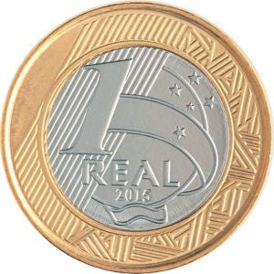 Brazylia 1 Real 2015 XV Letnie Igrzyska Paraolimpijskie, Rio de Janeiro 2016 -piłka nożna