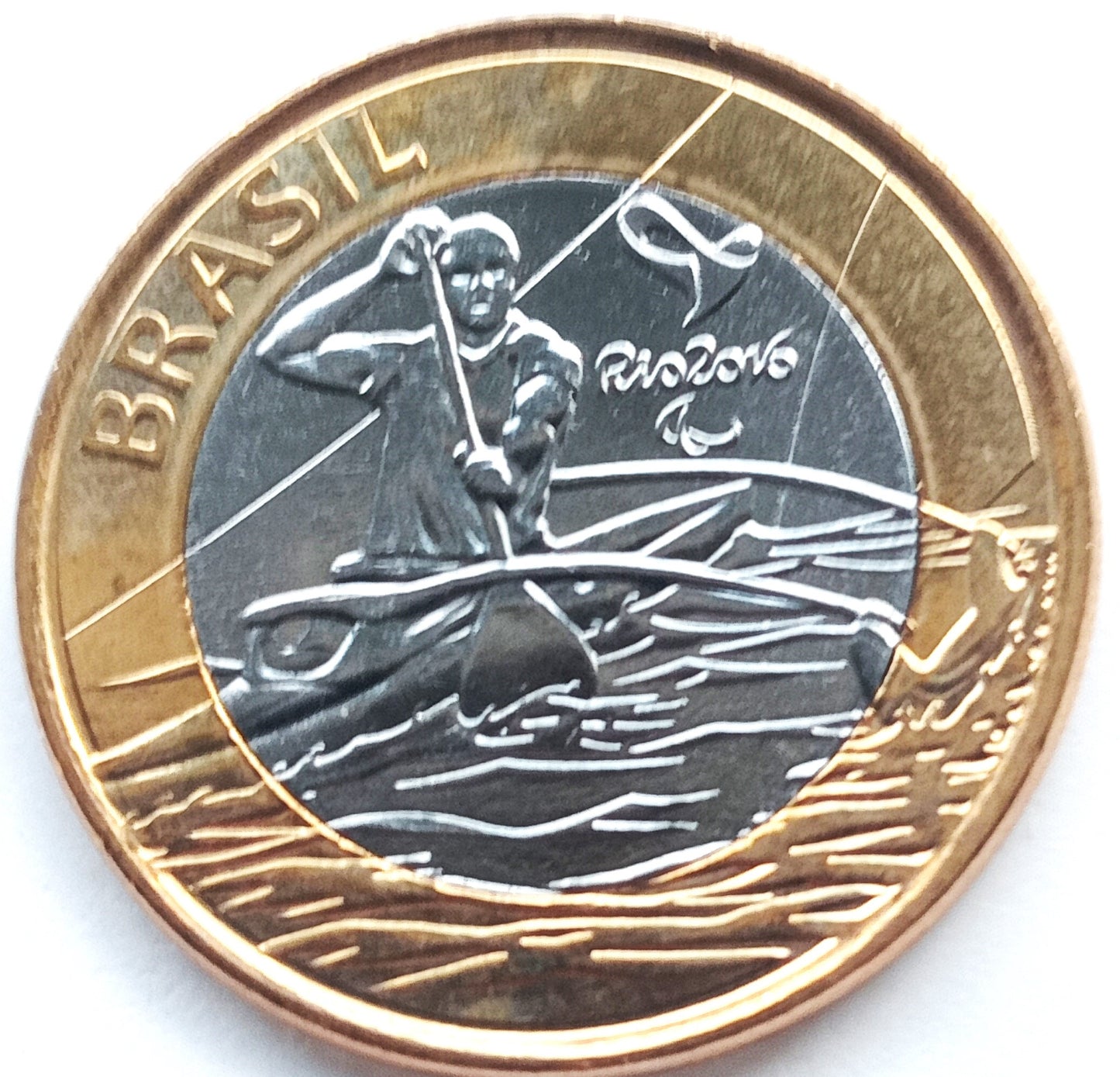 Brazylia 1 Real 2015 XV Letnie Igrzyska Paraolimpijskie, Rio de Janeiro 2016 - wioślarstwo paraolimpijskie