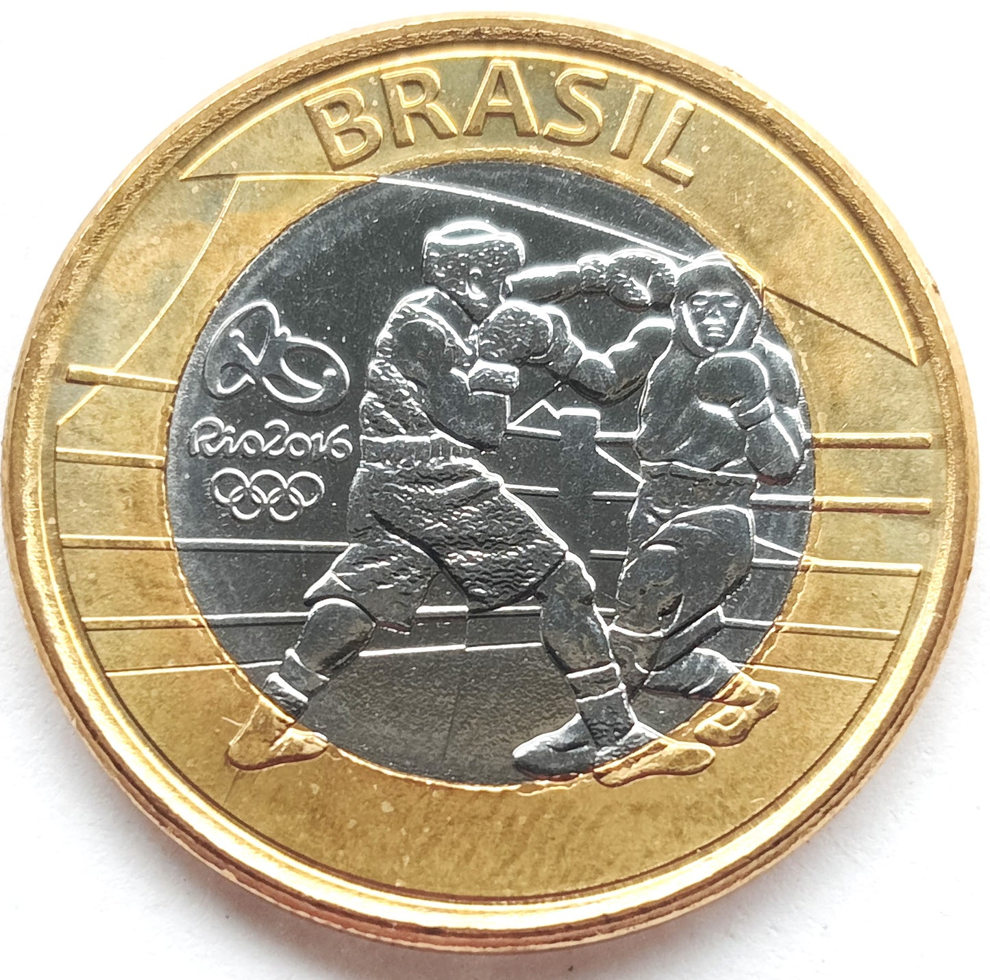Brazylia 1 Real 2016 Igrzyska XXXI Olimpiady, Rio de Janeiro 2016 - boks