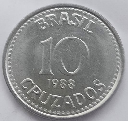 Brazylia 10 Cruzado 1988