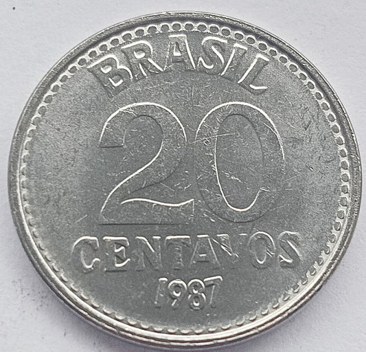 Brazylia 20 Centavo 1987