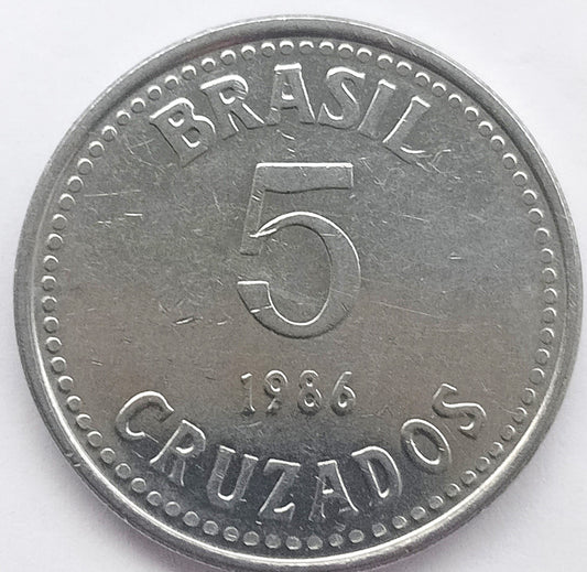 Brazylia 5 Cruzado 1986