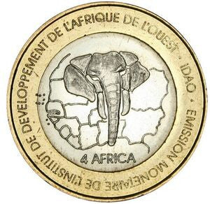 Burkina Faso 6 000 Franków 2003