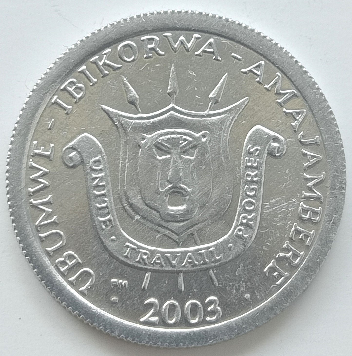 Burundi 1 Frank 2003