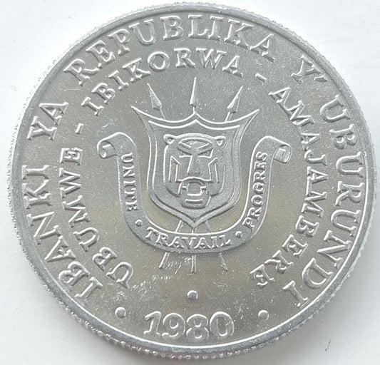 Burundi 5 Franków 1980
