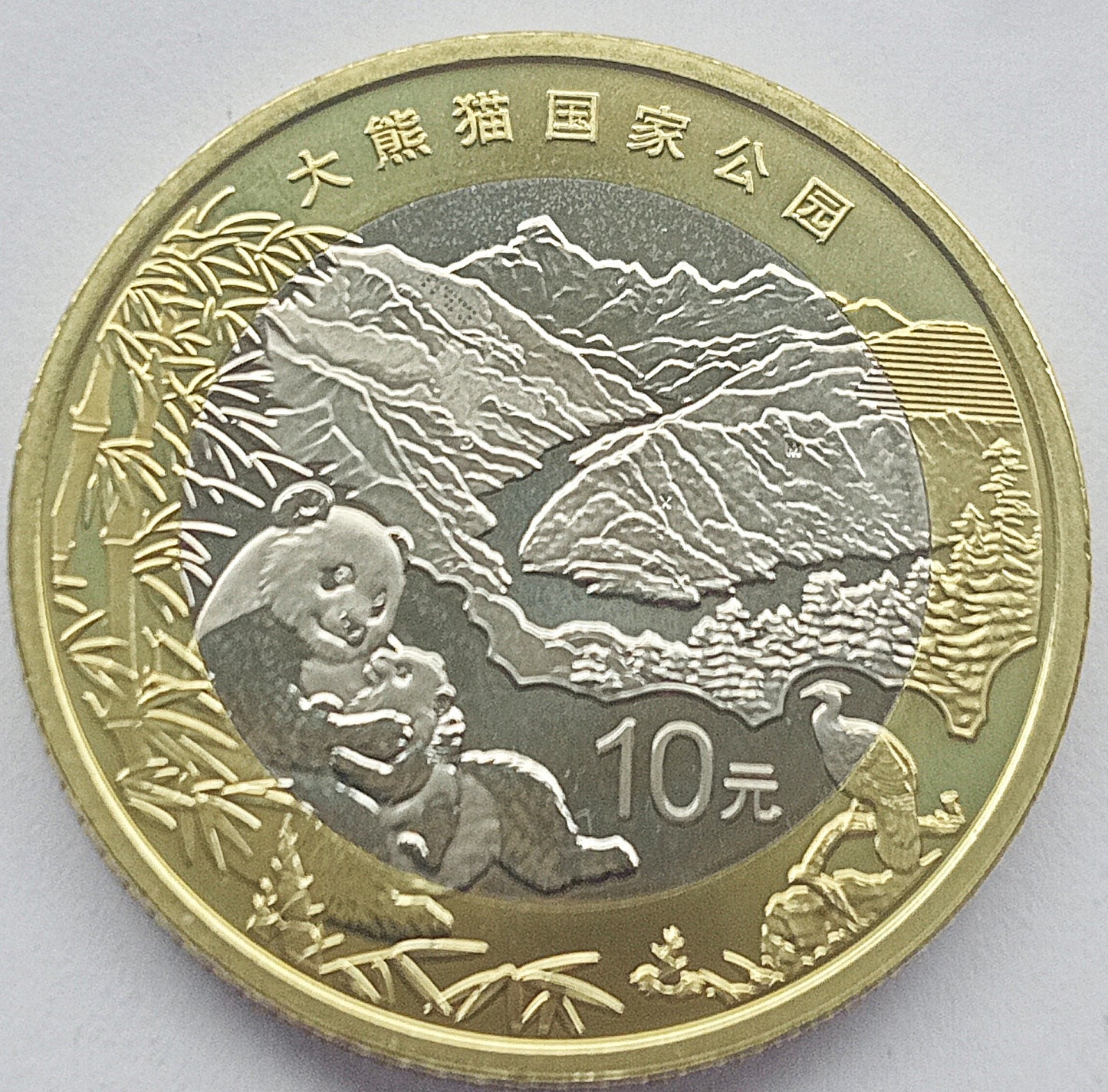 Chiny 10 Yuan 2023 Park Narodowy Wielkiej Pandy