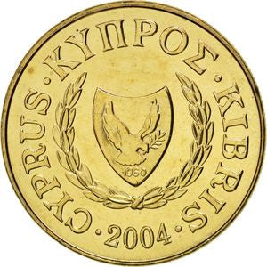 Cypr 20 Centów 2004