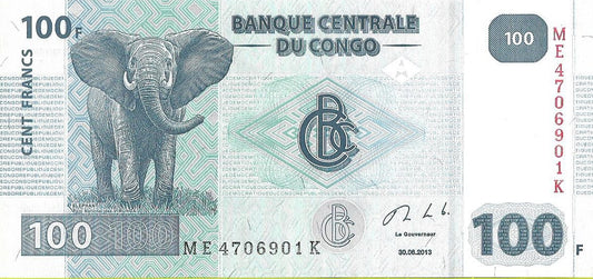 DMK Zair 100 Franków 2013 - UNC