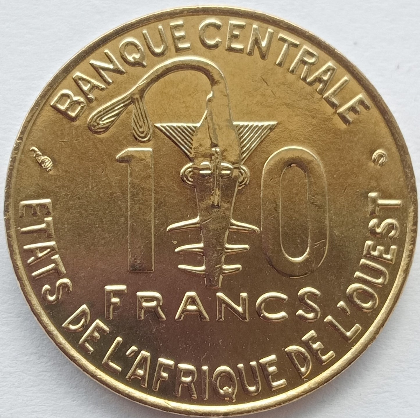 ECOWAS 10 Franków CFA 2002