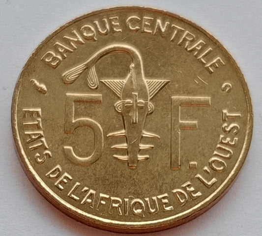 ECOWAS 5 Franków CFA 2002