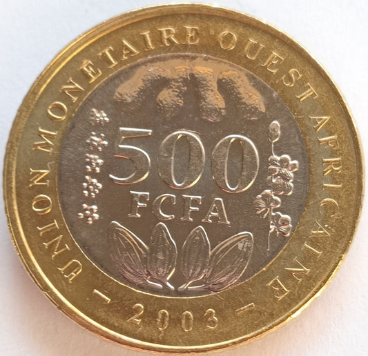 ECOWAS 500 Franków CFA 2003