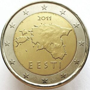 Estonia 2 euro 2011