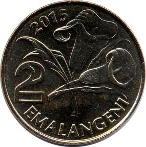 Eswatini (Suazi) 2 Lilangeni 2015