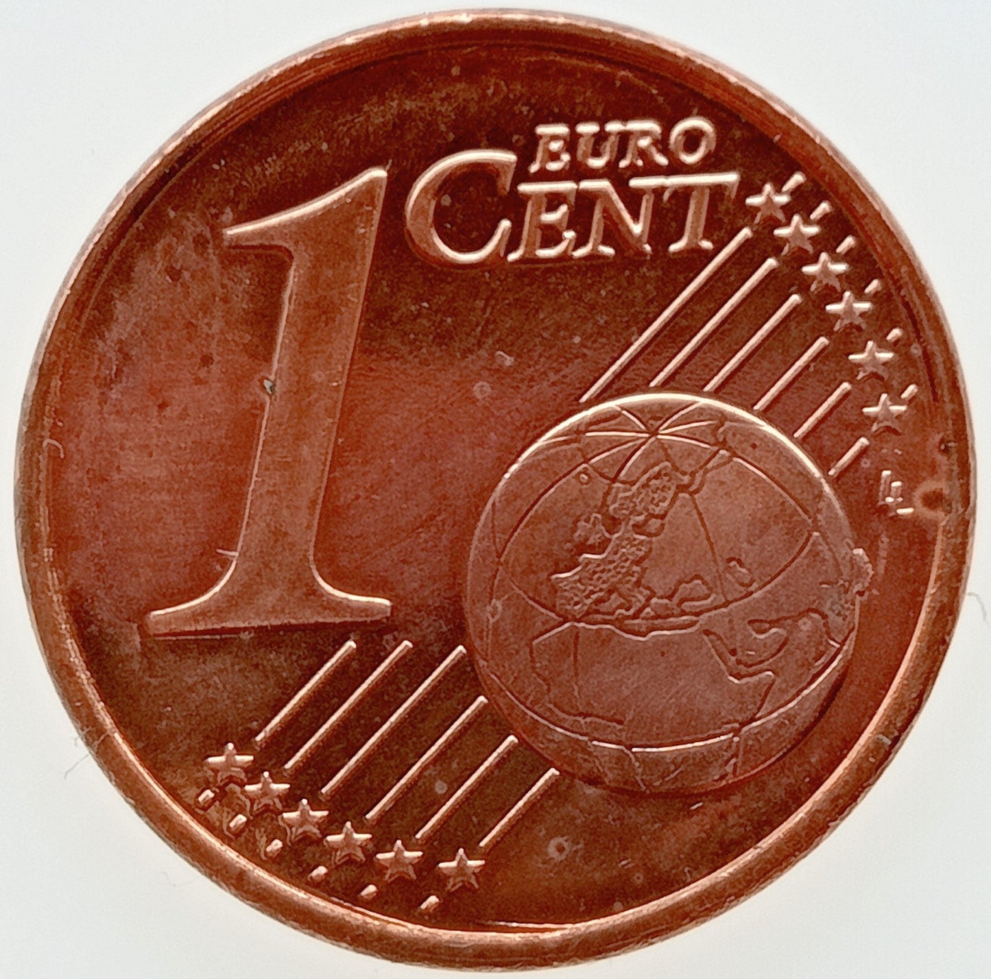 Finlandia 1 Euro Cent 2000 Lew Heraldyczny Herbu Finlandii