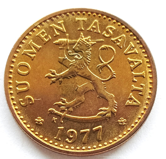 Finlandia 10 Penni 1977