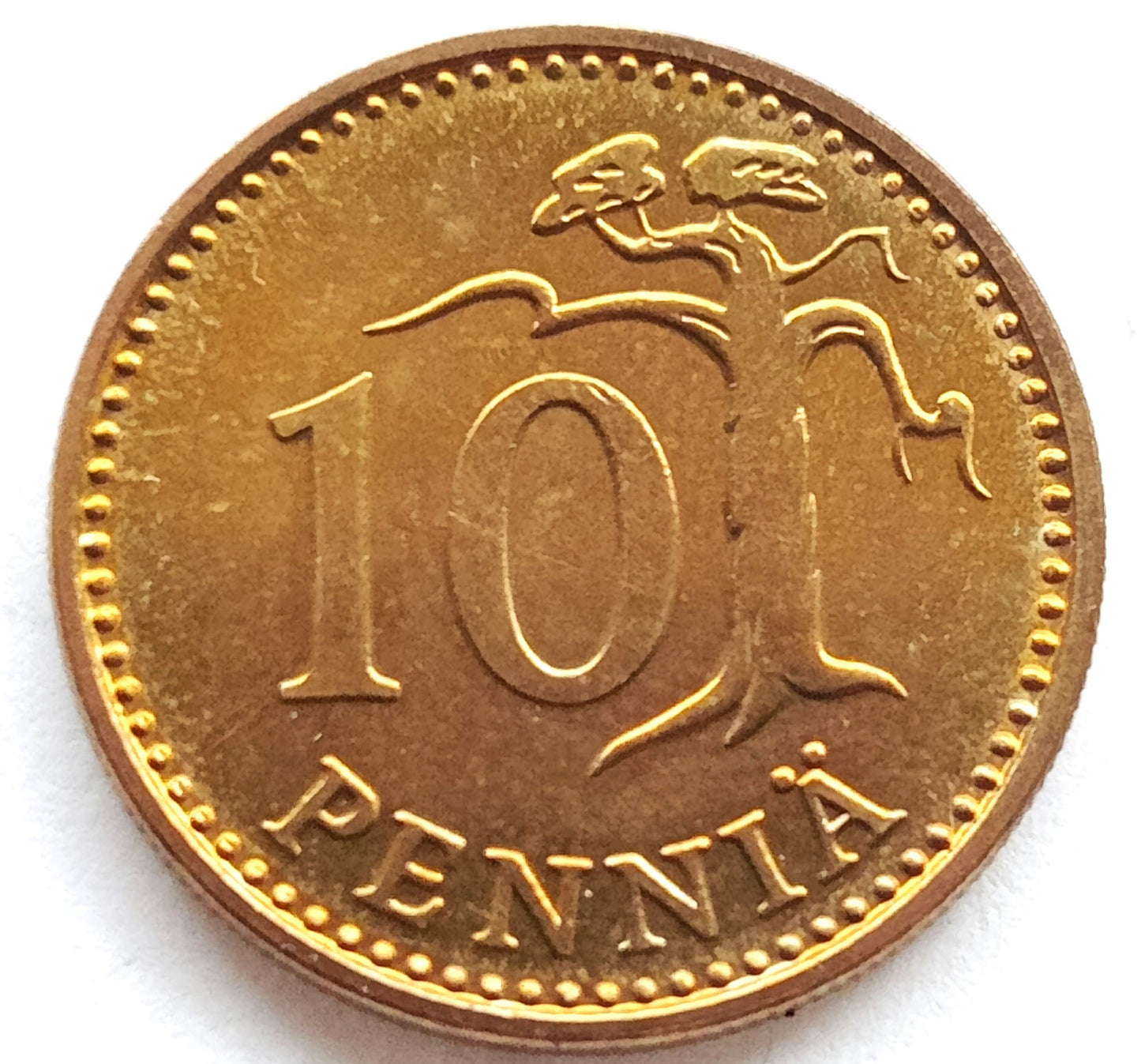 Finlandia 10 Penni 1977