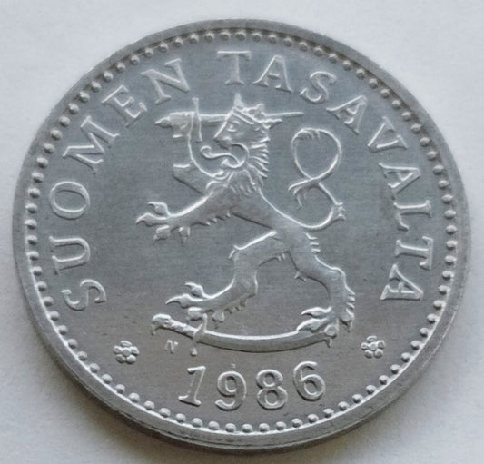 Finlandia 10 Penni 1986