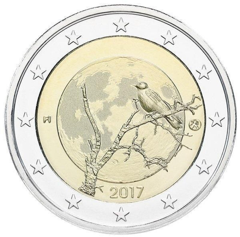Finlandia 2 euro 2017 Natura fińska