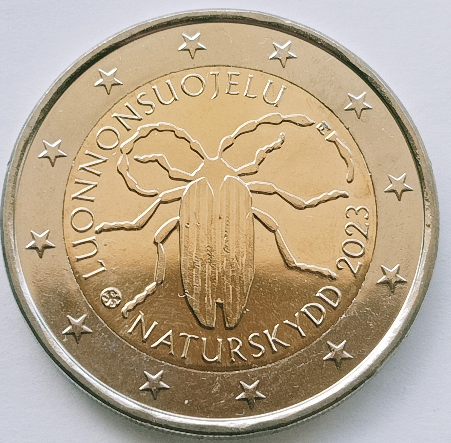 Finlandia 2 euro 2023 Rocznica pierwszej fińskiej ustawy o ochronie przyrody