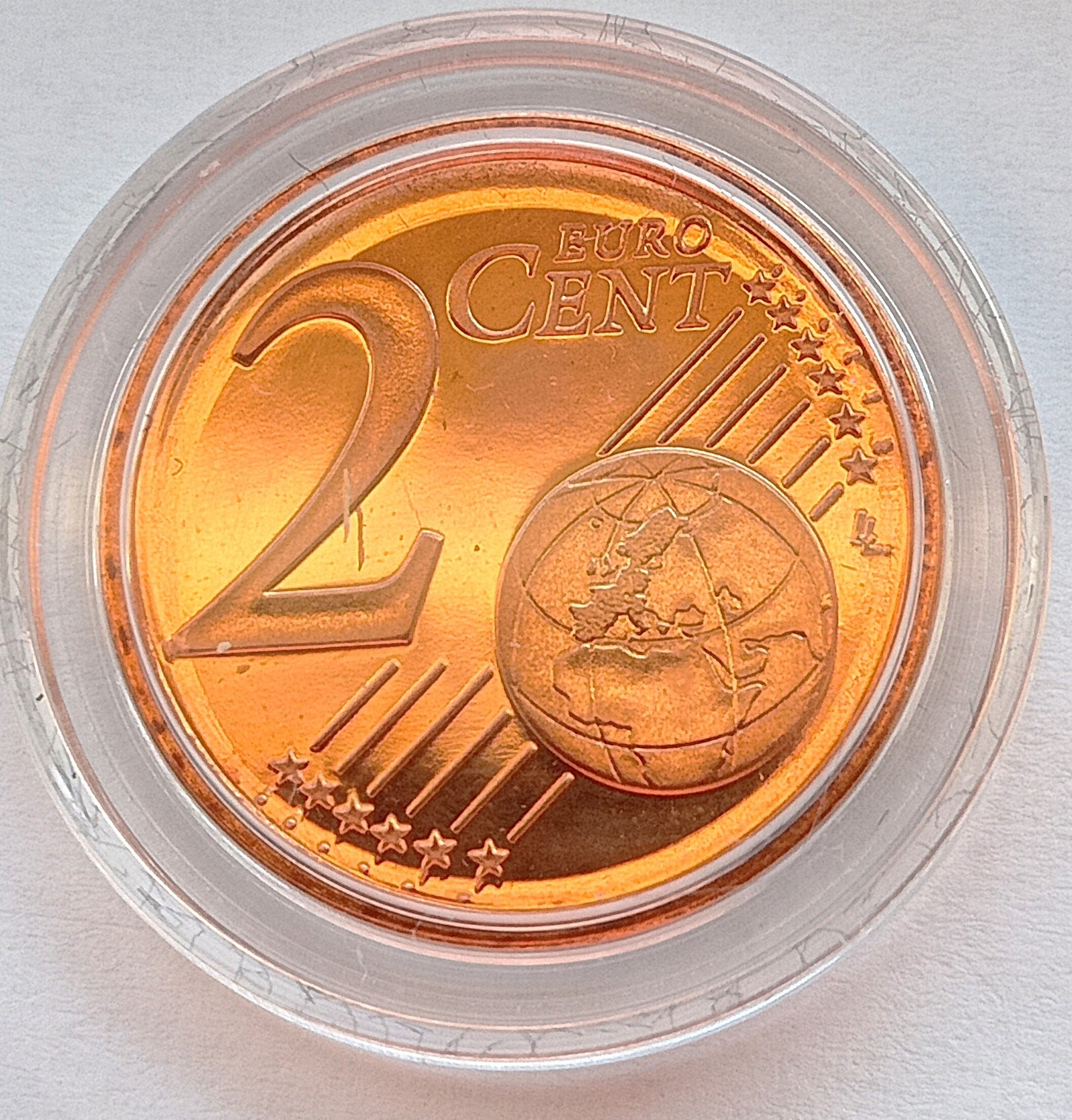 Finlandia 2 Euro Centy 2002 Lew heraldyczny herbu Finlandii