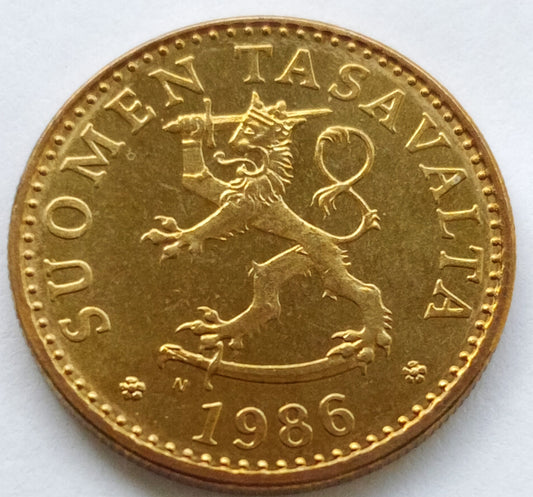Finlandia 20 Penni 1986