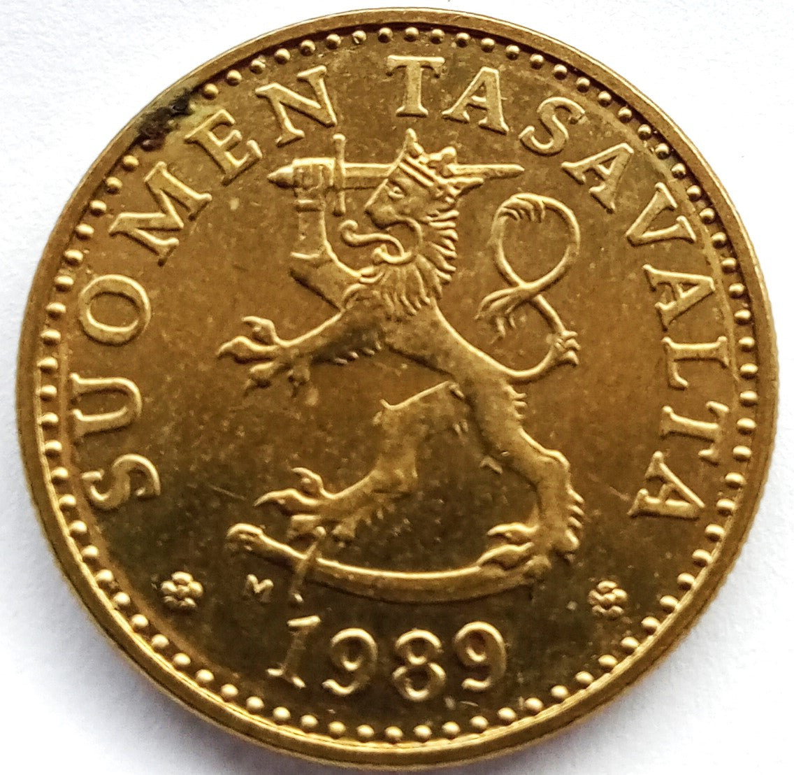 Finlandia 20 Penni 1989