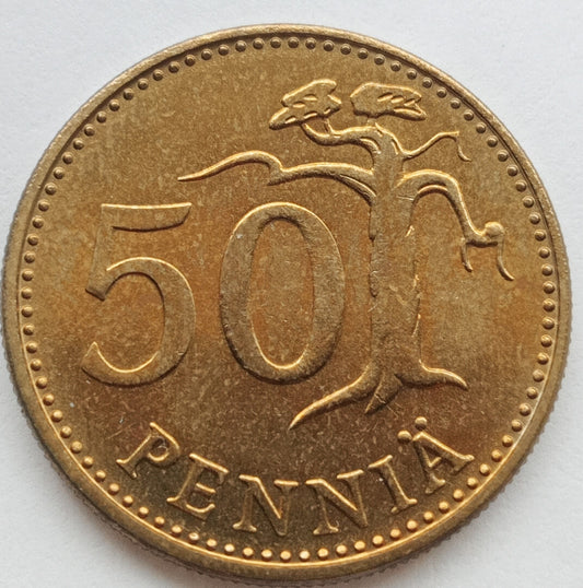 Finlandia 50 Penni 1980