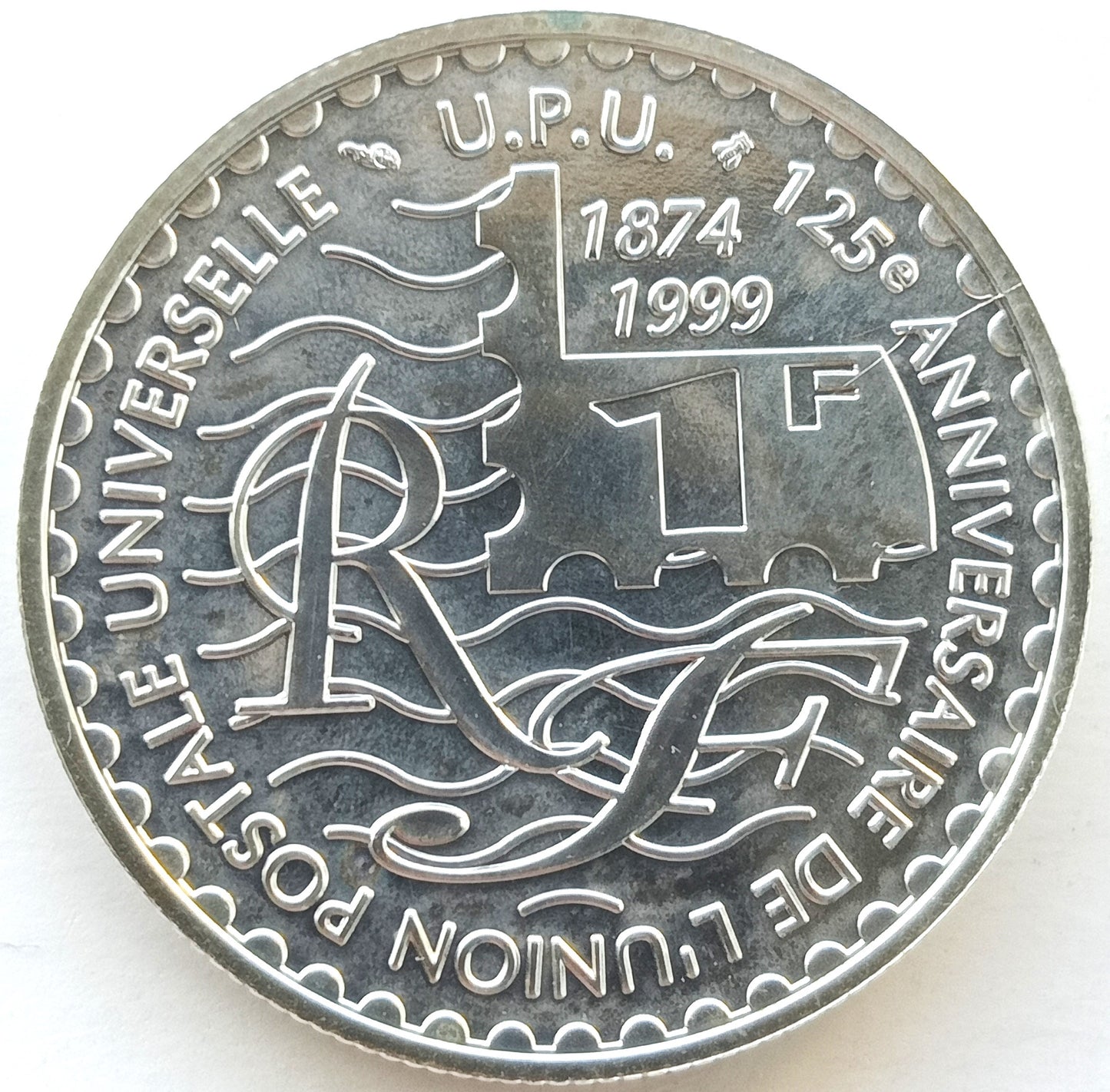 Francja 1 Frank 1999 150. rocznica powstania francuskiego znaczka pocztowego