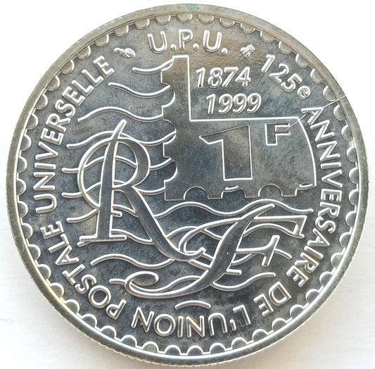 Francja 1 Frank 1999 150. rocznica powstania francuskiego znaczka pocztowego