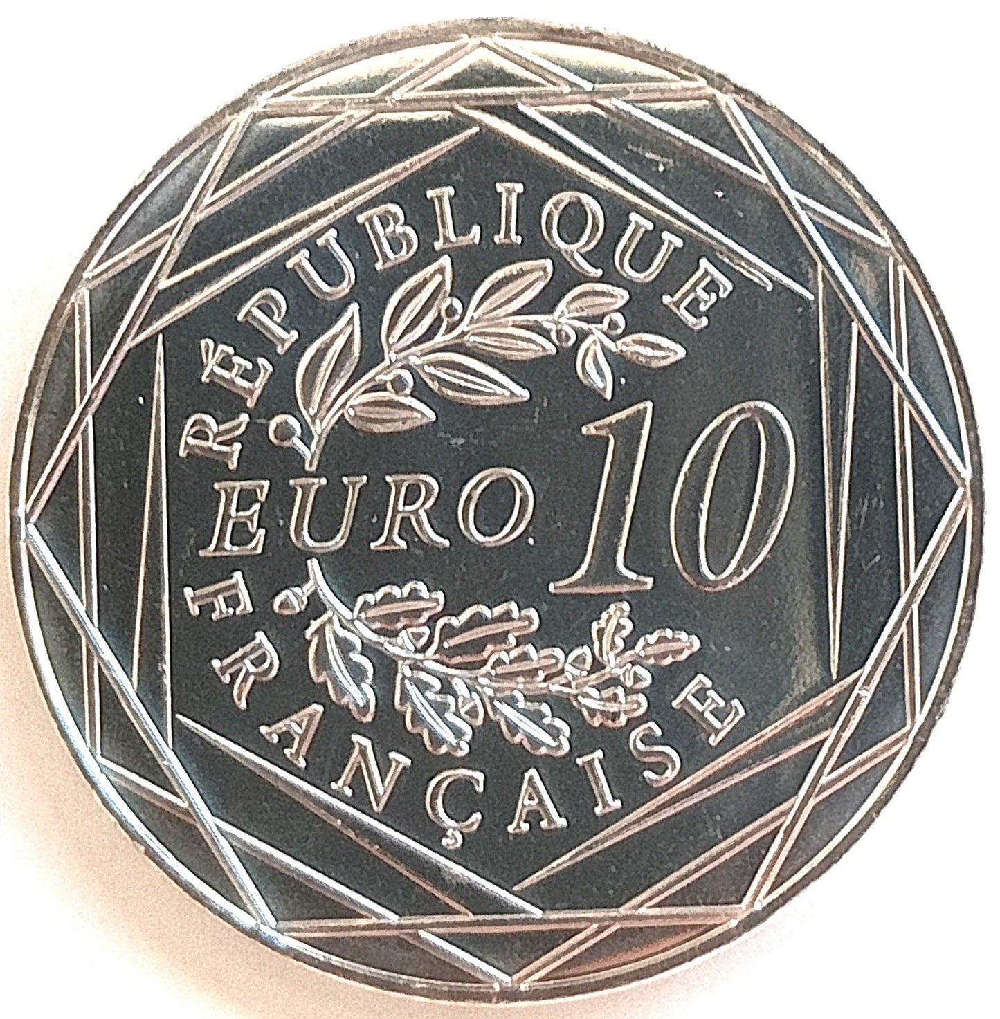 Francja 10 euro 2016 kogut