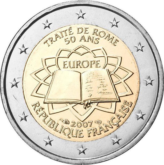 Francja 2 euro 2007 50-lecie Traktatu Rzymskiego (Francja)