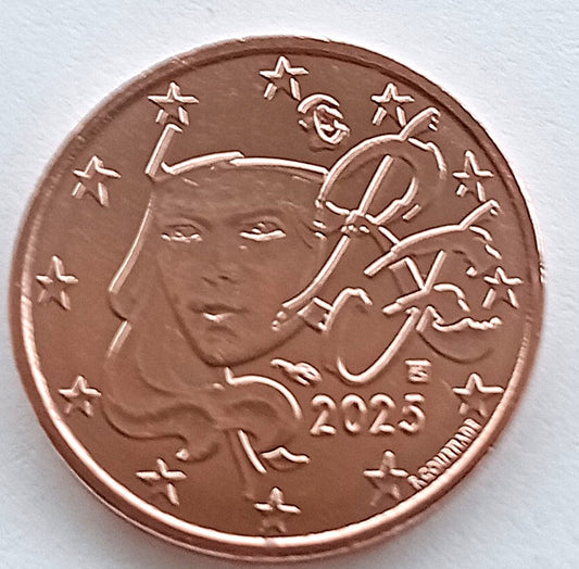Francja 2 Euro Cent 2025