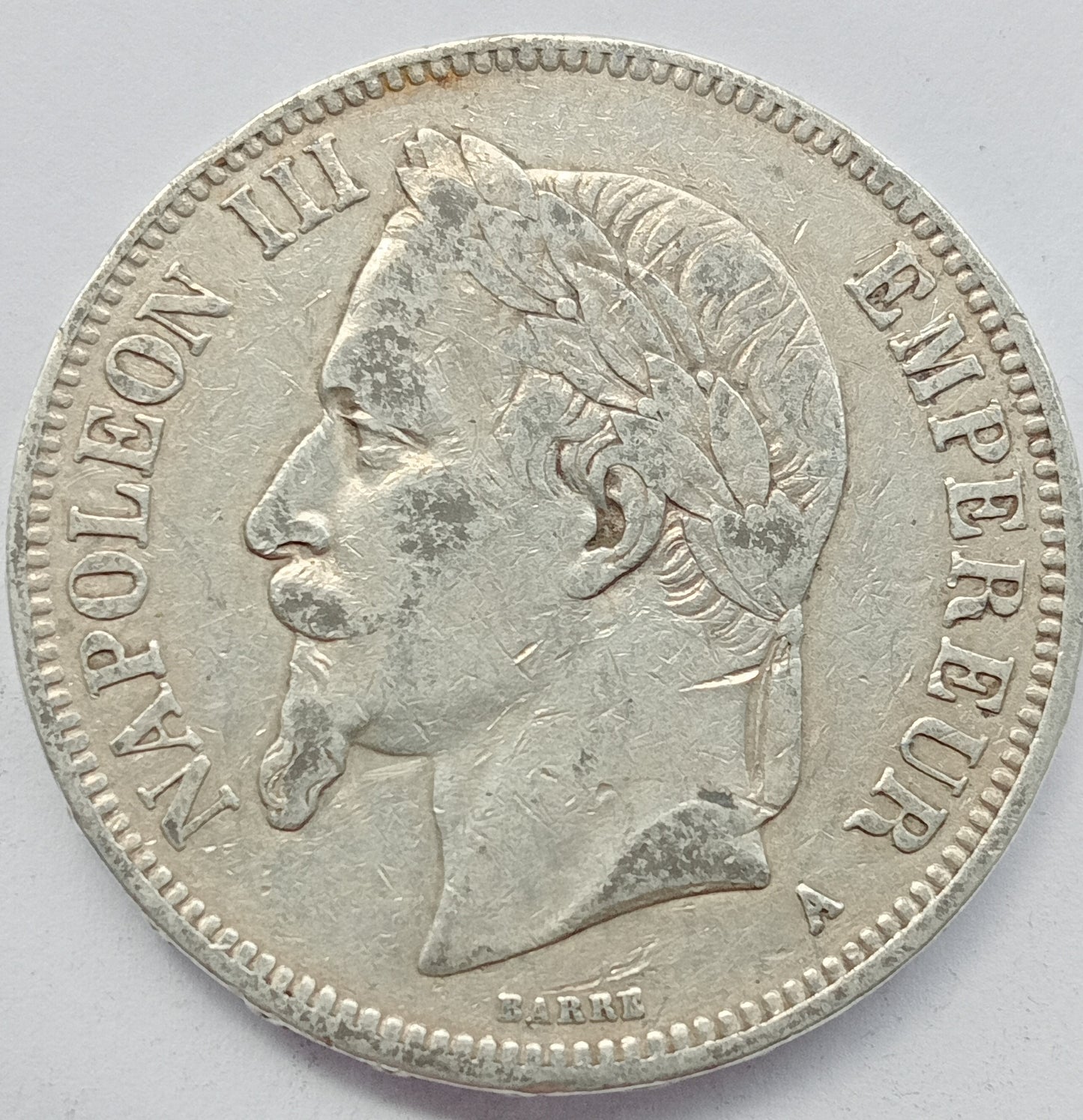 Francja 5 Frank 1870