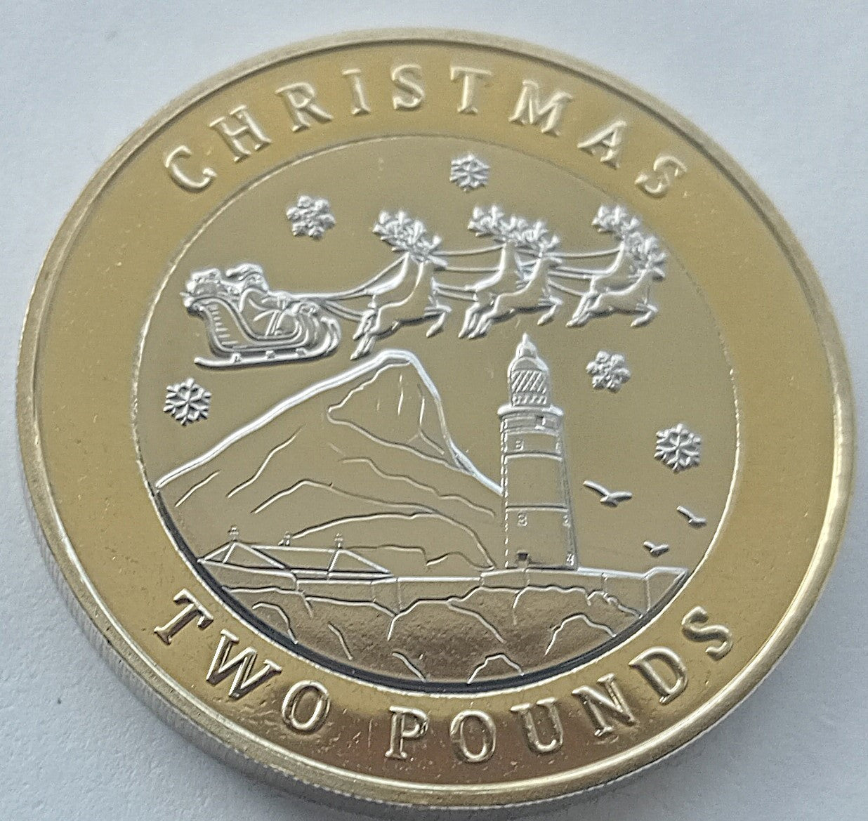 Gibraltar 2 Funty 2024 Boże Narodzenie