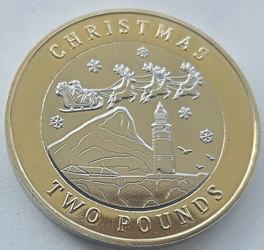 Gibraltar 2 Funty 2024 Boże Narodzenie