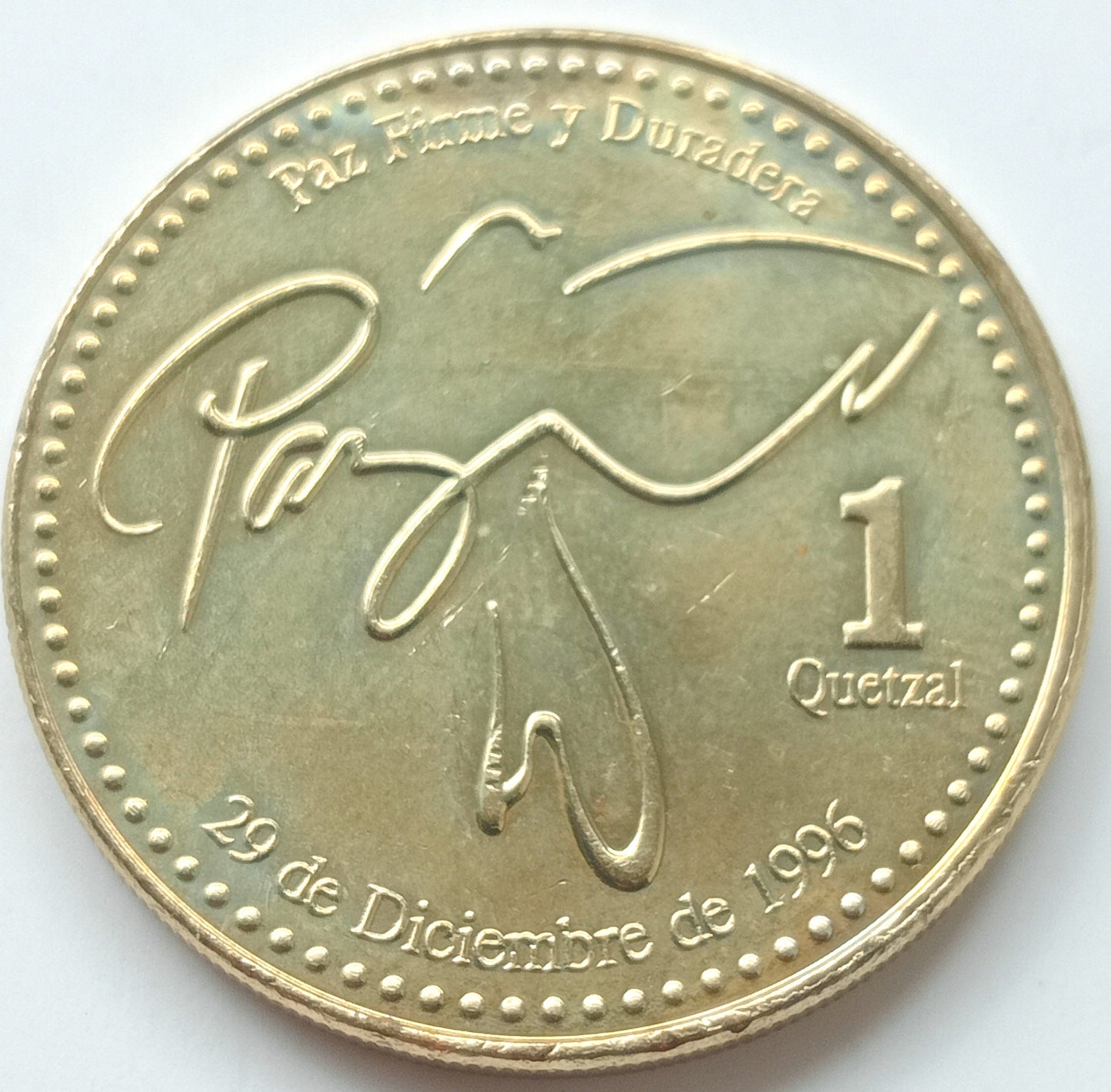 Gwatemala 1 Quetzal 2008