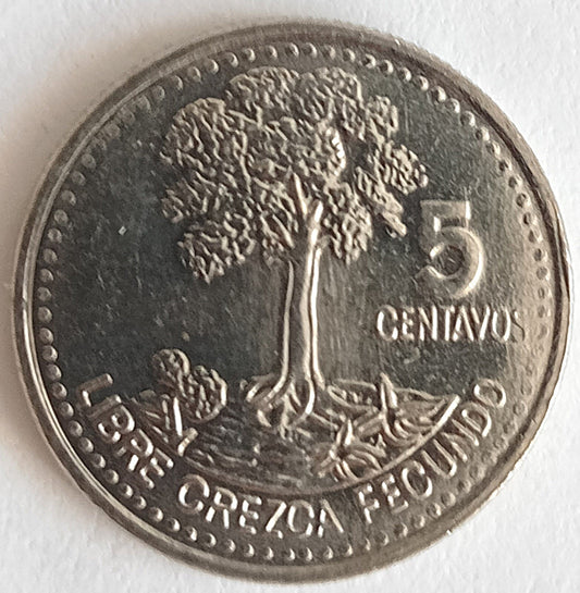 Gwatemala 5 Centavo 2008