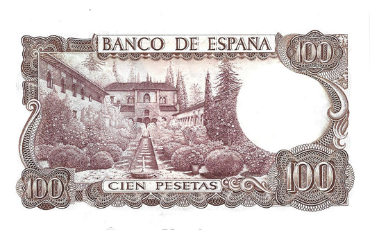 Hiszpania 100 Peseta 1970  - UNC