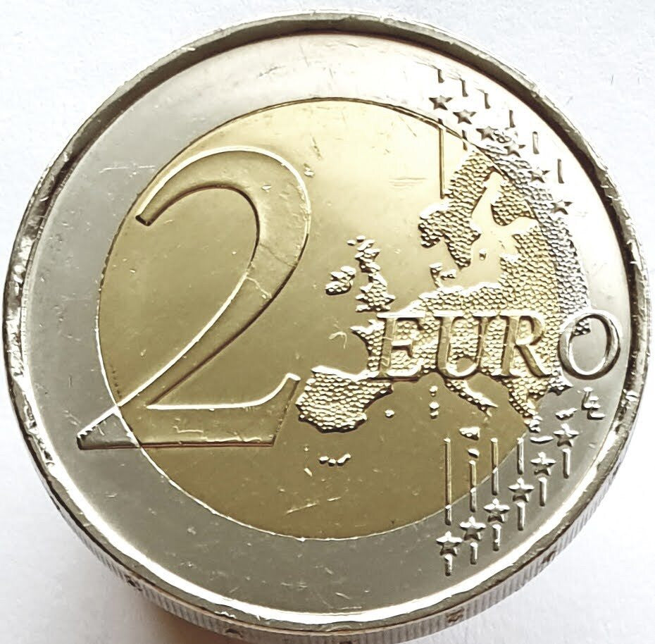 Hiszpania 2 euro 2014 UNESCO – park Güell